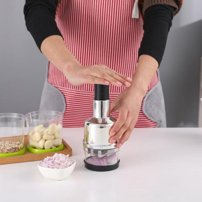 Multifunctional garlic cutter