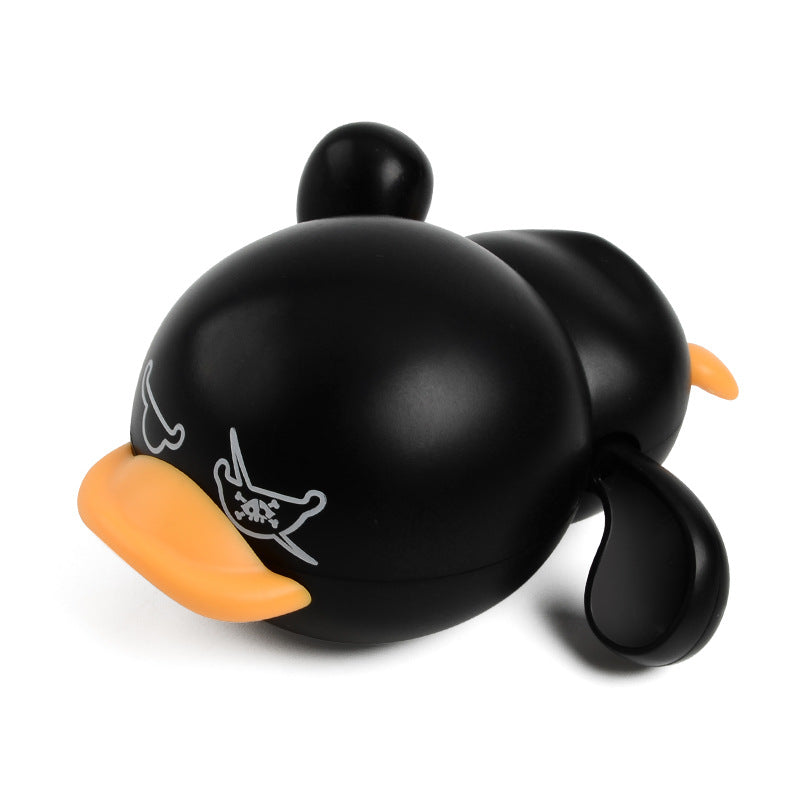 Swimming duck