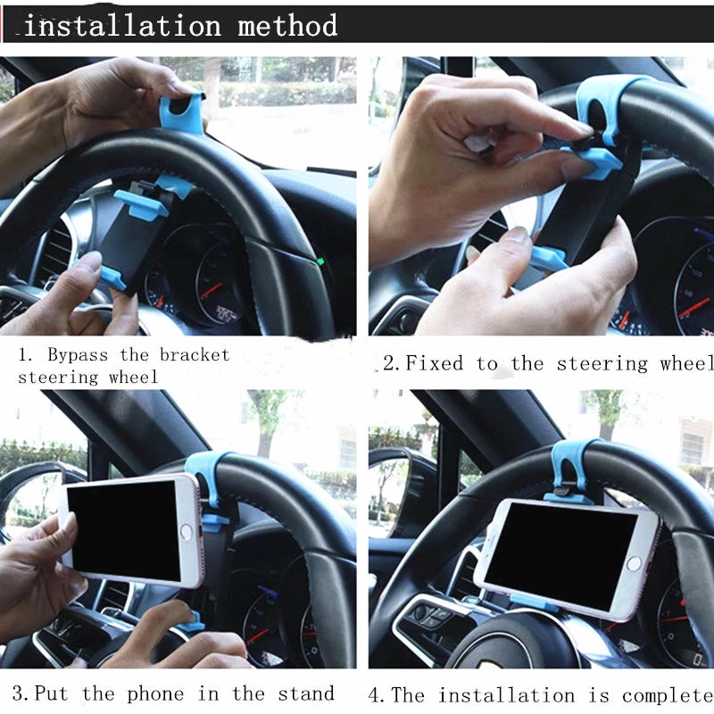 Steering Wheel Phone Holder