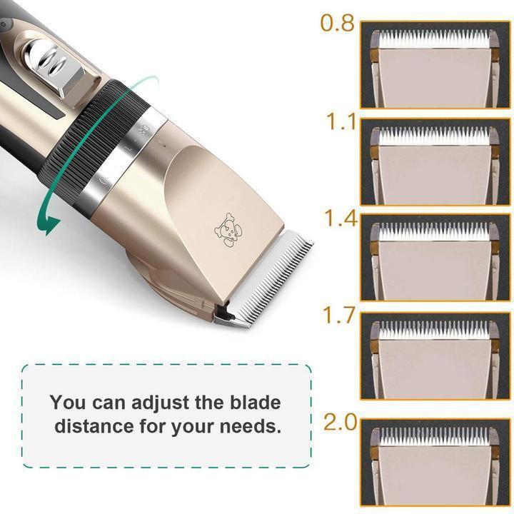 Low noise pet hair clipper