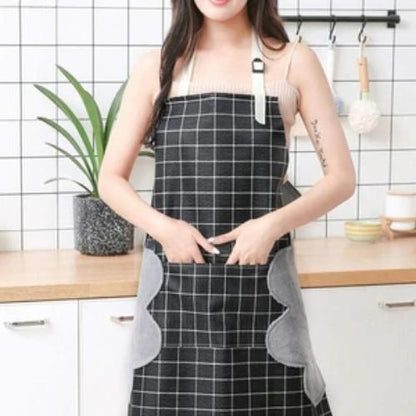 Erasable Hand Waterproof Kitchen Apron