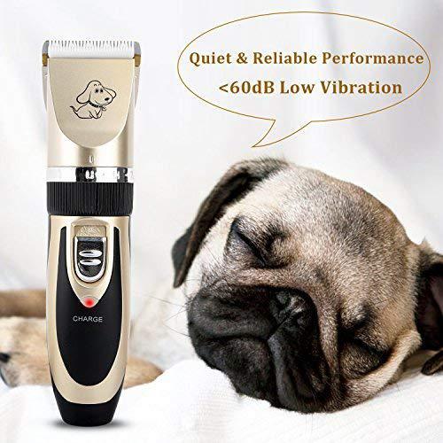 Low noise pet hair clipper