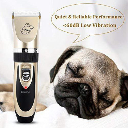Low noise pet hair clipper