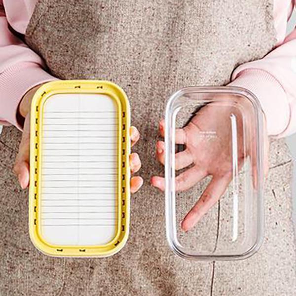 Butter Box Including Cutting Mesh