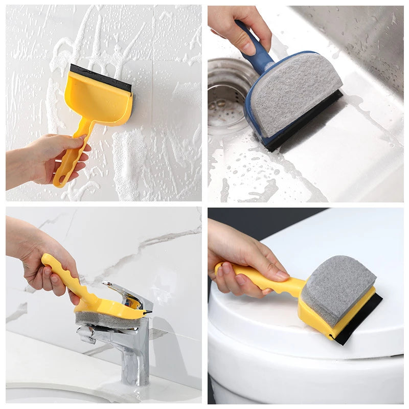 Multifunctional double-sided cleaning brush