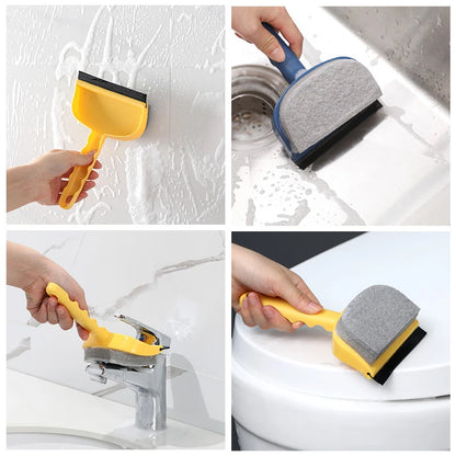 Multifunctional double-sided cleaning brush
