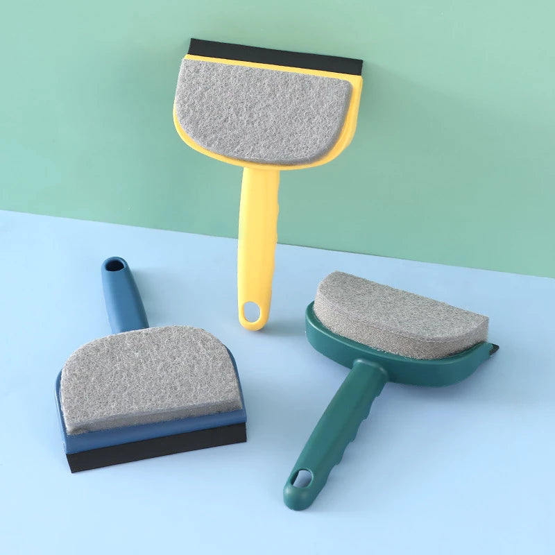 Multifunctional double-sided cleaning brush