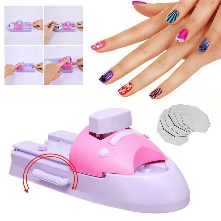 DIY Nail Art Drawing Machine💅